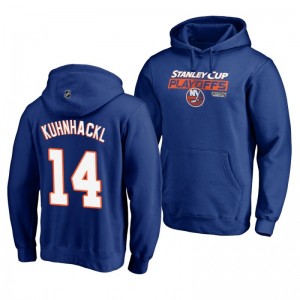 New York Islanders 2019 Stanley Cup Playoffs Tom Kuhnhackl Royal Bound Body Checking Pullover Hoodie