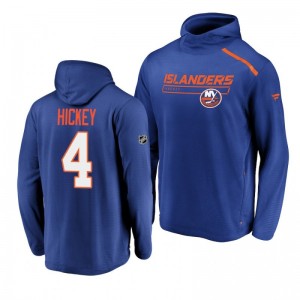 New York Islanders Thomas Hickey Rinkside Transitional authentic pro Royal Hoodie