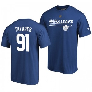Toronto Maple Leafs John Tavares Blue Rinkside Collection Prime Authentic Pro T-shirt - Sale