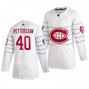 Vancouver Canucks Elias Pettersson 40 2020 NHL All-Star Game Authentic adidas White Jersey - Sale