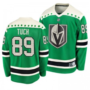 Golden Knights Alex Tuch 2020 St. Patrick's Day Replica Player Green Jersey - Sale
