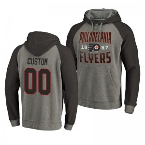Custom Flyers Timeless Collection Ash Antique Stack Hoodie - Sale