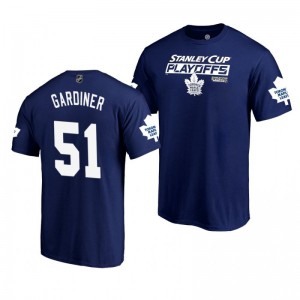 Toronto Maple Leafs 2019 Stanley Cup Playoffs Blue Bound Body Checking Jake Gardiner Men's T-Shirt - Sale