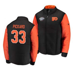 Black Flyers Calvin Pickard Authentic Pro Puffer NHL Stadium Series Jacket - Sale