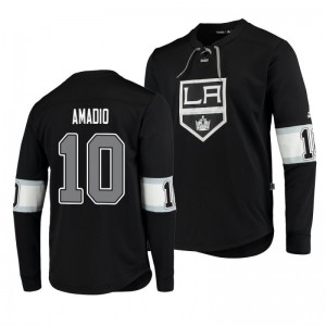Kings Michael Amadio Black Platinum Long Sleeve Jersey T-Shirt - Sale