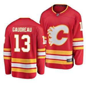 Johnny Gaudreau Flames Red Breakaway Player Fanatics Branded Alternate Youth Jersey - Sale