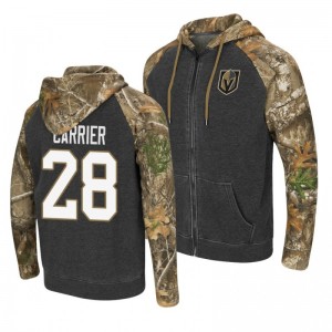 Golden Knights William Carrier RealTree Camo Pullover Hoodie Gray - Sale