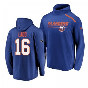 New York Islanders Andrew Ladd Rinkside Transitional authentic pro Royal Hoodie