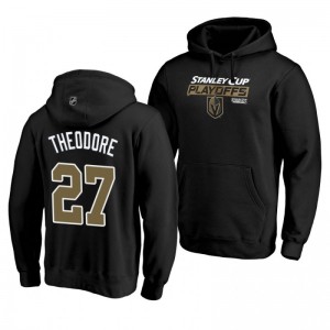 Shea Theodore Vegas Golden Knights 2019 Stanley Cup Playoffs Bound Body Checking Pullover Hoodie Black - Sale