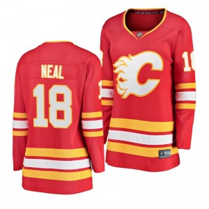 Women's Red Flames James Neal Fanatics Branded Breakaway Alternate Jersey - Sale