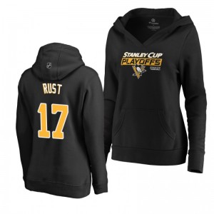 Bryan Rust Pittsburgh Penguins 2019 Stanley Cup Playoffs Bound Body Checking Pullover Women's Black Hoodie - Sale