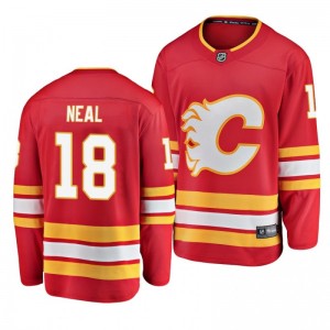 James Neal Flames Red Breakaway Player Fanatics Branded Alternate Youth Jersey - Sale