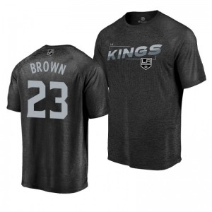 Dustin Brown Los Angeles Kings Black Amazement Raglan Player T-Shirt - Sale
