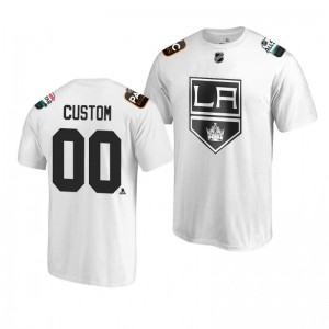Kings Custom White 2019 NHL All-Star T-shirt - Sale
