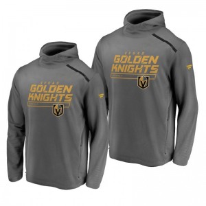 Jon Merrill Golden Knights Gray Rinkside Transitional authentic pro Hoodie - Sale