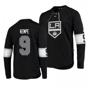 Kings Adrian Kempe Black Platinum Long Sleeve Jersey T-Shirt - Sale