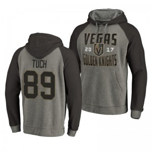 Alex Tuch Golden Knights Timeless Collection Ash Antique Stack Hoodie