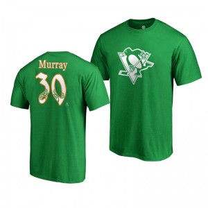 Matt Murray Penguins 2019 St. Patrick's Day green Forever Lucky Fanatics T-Shirt - Sale