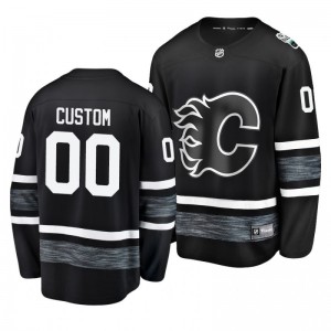 Flames Custom Black 2019 NHL All-Star Jersey - Sale