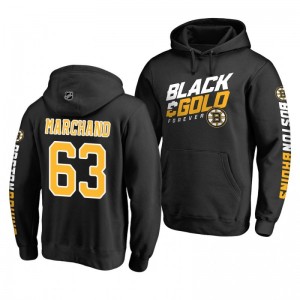 Brad Marchand Bruins Hometown Collection Black Pullover Hoodie - Sale
