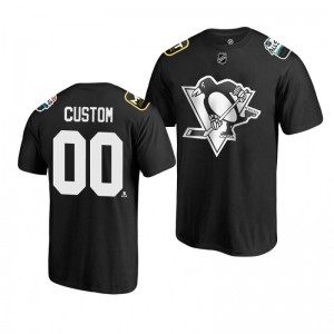 Penguins Custom Black 2019 NHL All-Star T-shirt - Sale
