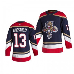Vinnie Hinostroza Panthers Reverse Retro Navy Authentic Jersey - Sale
