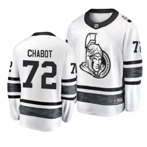 Senators Thomas Chabot White 2019 NHL All-Star Jersey - Sale