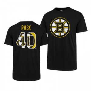 Bruins Tuukka Rask Super Rival Black Short Sleeve T-Shirt - Sale
