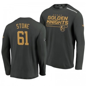 Golden Knights Mark Stone 2020 Authentic Pro Clutch Long Sleeve Gray T-Shirt - Sale