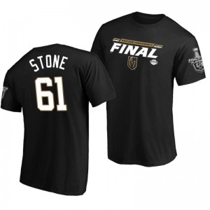 Golden Knights Mark Stone Black 2020 Stanley Cup Playoffs Western Conference Final  Overdrive T-Shirt - Sale