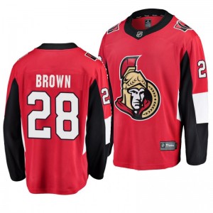 Senators Connor Brown Breakaway Player Red Home Jersey - Sale