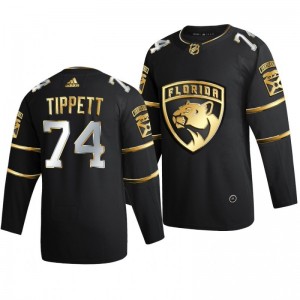 Panthers Owen Tippett Black 2021 Golden Edition Limited Authentic Jersey - Sale