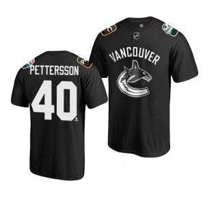 Canucks Elias Pettersson Black 2019 NHL All-Star T-shirt - Sale