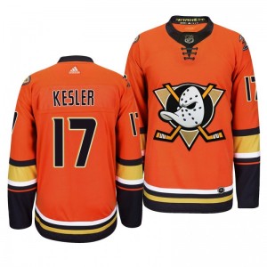 Ducks Ryan Kesler #17 Orange 2019-20 Third Alternate Authentic Jersey - Sale