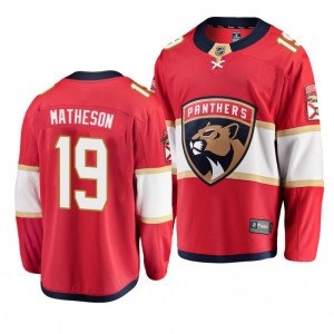 Panthers Mike Matheson Red Home Breakaway Player Jersey - Sale