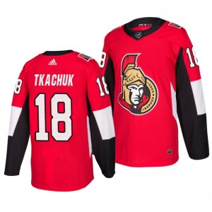 Brady Tkachuk Senators 2018 Red Draft NHL Home Jersey - Sale