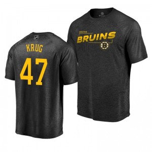 Torey Krug Boston Bruins Black Amazement Raglan Player T-Shirt - Sale