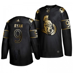 Bobby Ryan Senators Golden Edition  Authentic Adidas Jersey Black - Sale