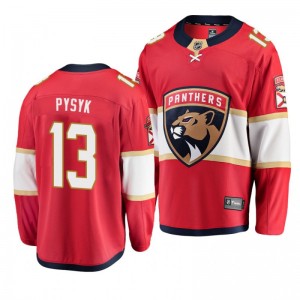 Panthers Mark Pysyk Red Home Breakaway Player Jersey - Sale