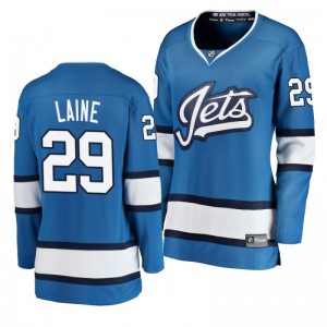 Women's Blue Jets Patrik Laine Fanatics Branded Breakaway Alternate Jersey - Sale