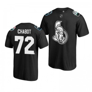 Senators Thomas Chabot Black 2019 NHL All-Star T-shirt - Sale