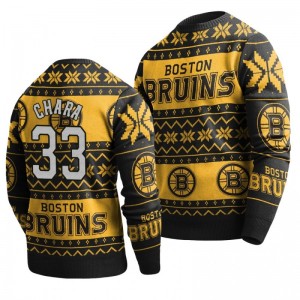 Bruins Zdeno Chara Black 2019 Ugly Christmas Sweater - Sale