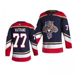 Frank Vatrano Panthers Reverse Retro Navy Authentic Jersey - Sale