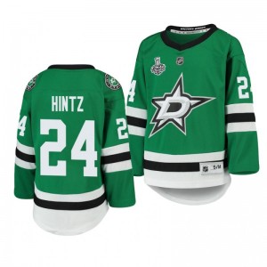 Youth Stars Roope Hintz 2020 Stanley Cup Final Replica Player Home Kelly Green Jersey - Sale