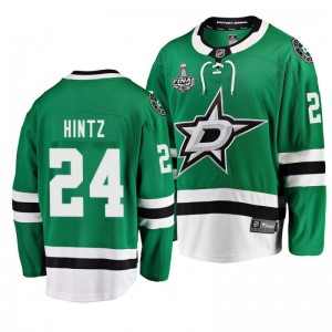 Men Stars Roope Hintz 2020 Stanley Cup Final Bound Home Player Green Jersey - Sale