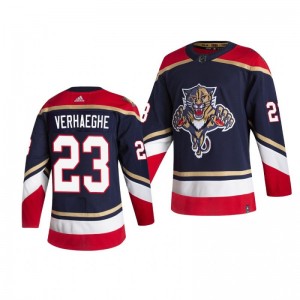 Carter Verhaeghe Panthers Reverse Retro Navy Authentic Jersey - Sale