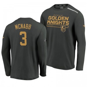 Golden Knights Brayden Mcnabb 2020 Authentic Pro Clutch Long Sleeve Gray T-Shirt - Sale