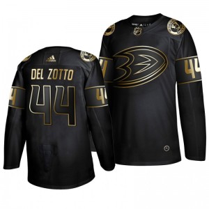 Michael Del Zotto Ducks Black Authentic Golden Edition Adidas Jersey - Sale