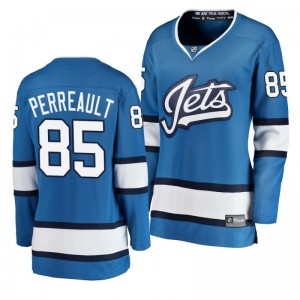 Women's Blue Jets Mathieu Perreault Fanatics Breakaway Alternate Jersey - Sale