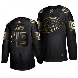 Ducks Max Jones Black Golden Edition Authentic Adidas Jersey - Sale
